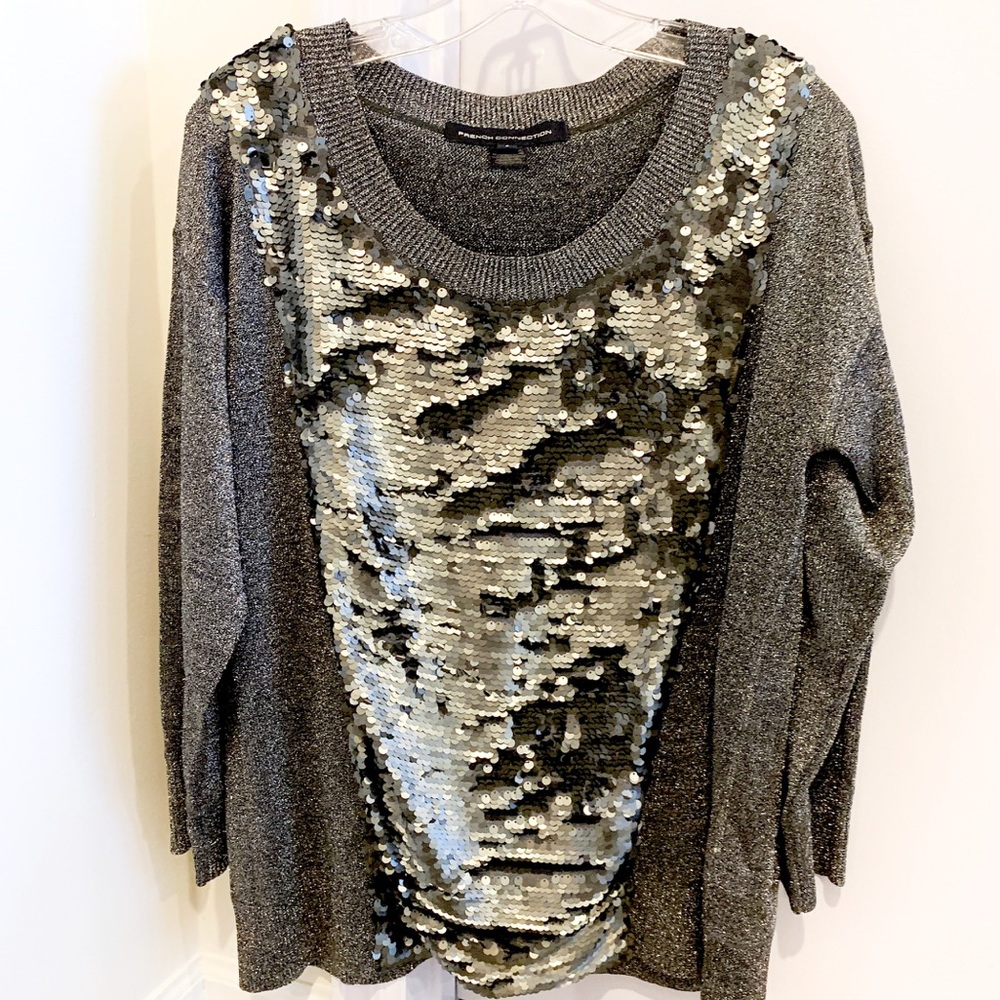 French Connection Sparkling Knit Sweater